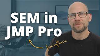 Free No-Code Structural Equation Modeling in JMP Pro