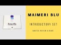 MaimeriBlu by Maimeri watercolor Introductory Set: full review, swatch, mixes and demo.