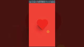 💓 Heart Beat Animation using CSS #shorts