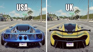 NFS Heat: USA VS UK (WHICH IS FASTEST?)