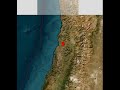 strong earthquake in melipilla chile