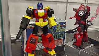 TFCon 20th Anniversary Exclusives History Display at TFCon Toronto 2022