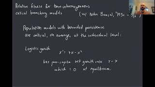 Relative fitness for time-inhomogeneous critical branching models