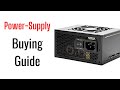 How to buy the correct Power Supply (PSU) for your computer/PC