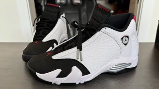 Air Jordan 14 BlackToe 2024 On Feet Review