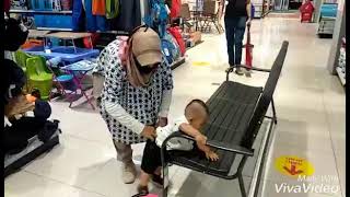 bayi ngemall heboh sendiri #putraameliafakhry