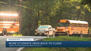 More Chesterfield students return to class