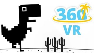 360VR video Dinosaur Google Chrome Dino Run