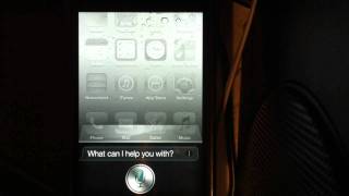 Siri connecting to servers on the iPhone 4 GSM