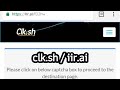 How to bypass iir.ai/clk.sh 500Subscribers special