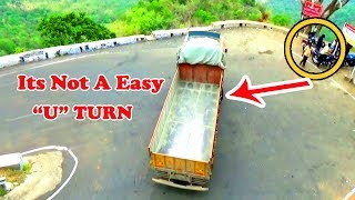 Un Loaded LORRY Turning In 34/70 Hairpin Bend | 34வது கொண்டை ஊசி ஆபத்தான வளைவு கொல்லிமலை