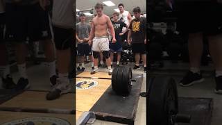 17 year old hang cleans 315