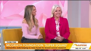 05/08/24 - Samantha Jade - Interview - Channel Seven's ''Sunrise''