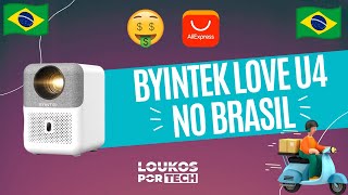 VÁRIOS PROJETORES BYINTEK COM ESTOQUE NO BRASIL - LOVE U4, V80, V30...