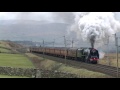 lms 46233 barks over shap and beattock on the midday scot 19 3 16.