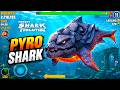 PYRO SHARK MAX POWER! 🔥 Hungry Shark Evolution Android Gameplay