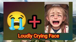 Emojie With Real Face Expressions: Sad But Relieved Face