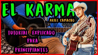 El karma - Ariel Camacho TUTORIAL PARA PRINCIPIANTES