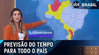Estado de São Paulo deve voltar a receber frio e chuva | SBT Brasil (23/05/24)