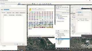 How to add points and polygons inside our study area in google earth pro