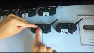 EJEAS/Vnetphone: E6 and V6 Pairing method-Motorcycle Bluetooth Intercom