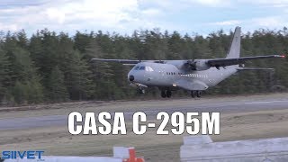 CASA C-295M Landing Operations On Dispersed Bases Small Runways -  Jämijärvi 2019