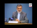 UK: IRANIAN FOREIGN MINISTER KHARRAZI VISIT (2)