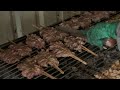 grilled meat u0026 grilled offal is the ultimate street food for drinkers in thailand thai food 4k