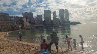 lavante beach walk. soothing water sounds.