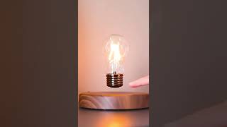 Magnetic Levitating LED Desk Lamp | Floating Light Bulb | #shorts #trendygoodsgadgets #viral