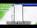 How to Enable Adaptive Brightness in OnePlus Nord N100 – Turn On/Off Auto Brightness