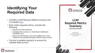1/30/25 LCAP: Day 2 - LCAP Workshop