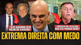 NÃO ADIANTA CHORAR! EXTREMA DIREITA TREME COM O XANDÃO! BANNON DIZ TEMER PRISÃO DO MITO E PEDE AJUDA