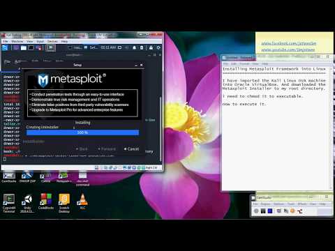 Installing Metasploit Framework in Kali Linux