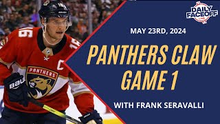 Panthers Claw Game 1  | Daily Faceoff LIVE Playoff Edition - May 23rd