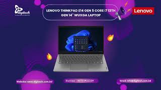 Lenovo ThinkPad E14 Gen 5 Core i7 13th Gen 14 WUXGA Laptop