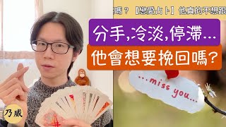 乃威塔羅｜分手、冷淡、停滯⋯他對我的想法？他想挽回嗎？他真的不想在一起了嗎？他怎麼看待我們的關係？