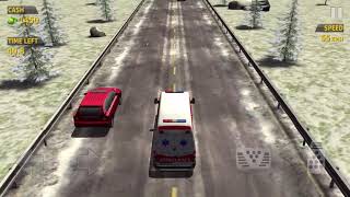 Traffic Racer Game Play-Racing with  Mercedes & Ambulance  🚑🚙🚗