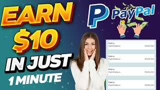 MAKE $10 PAYPAL MONEY EVERY MINUTE FOR FREE! | Make Money Online