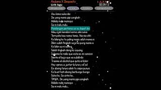Asulama suka dia X Despacito #lirik#lagu#viral #asulamasukadia #despacito #coverlagu #fypシ #musical