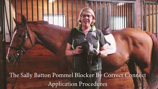 The Pommel Blocker by Correct Connect: Application Instructions