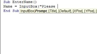Excel VBA Beginner Tutorial Introduction to the Visual Basic Editor
