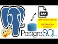 How To Restore/Load PostgreSQL Database From .BAK/Backup File Using Command Prompt/CMD PostgreSQL