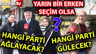 (SAYAÇLI ANKET) EYÜPSULTAN ALİBEYKÖY SEÇMENİ BU PAZAR SEÇİM OLSA HANGİ PARTİYE OY VERECEK ?