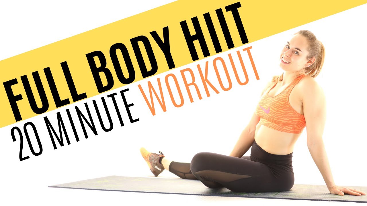 20 Minute Workout: INTENSE FULL BODY HIIT⭐Burn 220 Calories*🔥 (No ...