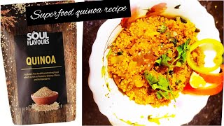 superfood quinoa pulov।soul flavour by modicare।healthy recipe weight loss recipe by namita.