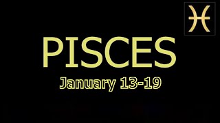 PISCES - Rushing In To Offer You Love \u0026 Commitment. They Mean Business | January 13-19 Tarot