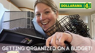 Dollarama Haul! New Items! Getting Organized On A Budget!