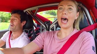 Maria Sharapova Funniest Porsche Commercial Ever Driving Lessons With Mark Webber 2019 CARJAM