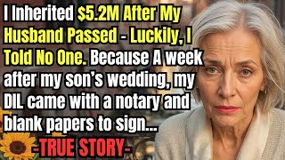 HER TRUE STORY FROM NEW YORK 👵💔 I Inherited $5.2M After My Husband Passed—Luckily, I Told No One...